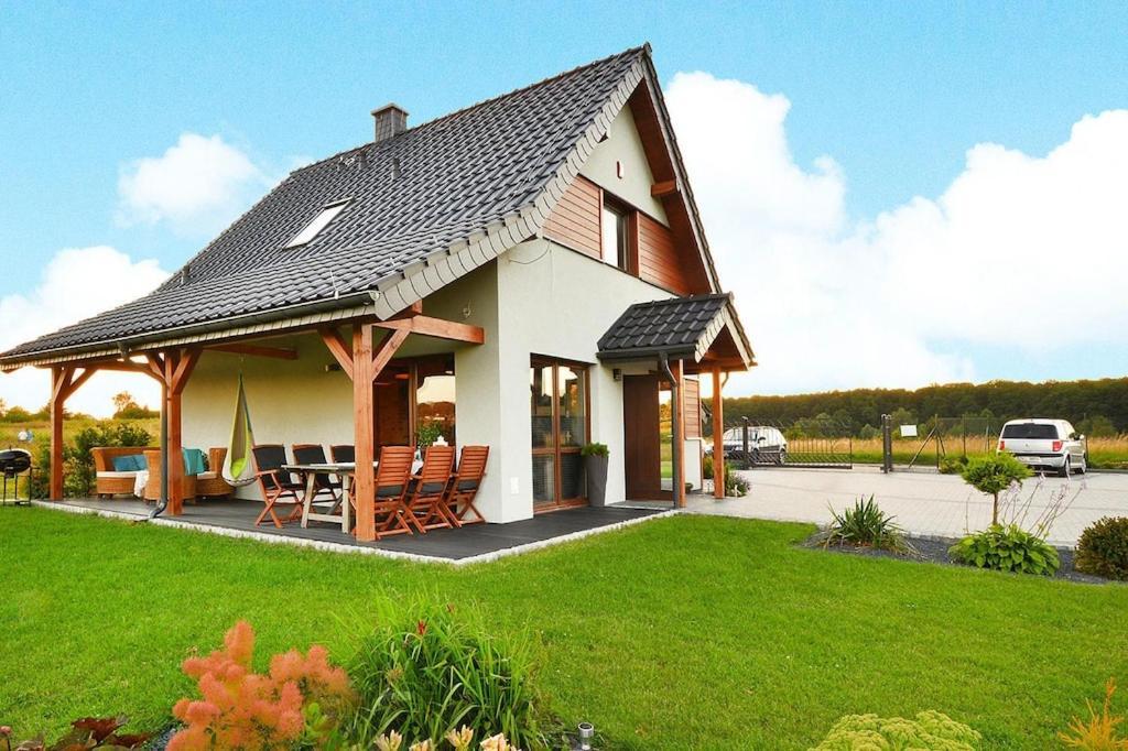 Holiday Home With A Terrace, Sauna, Jacuzzi Mielenko Dış mekan fotoğraf