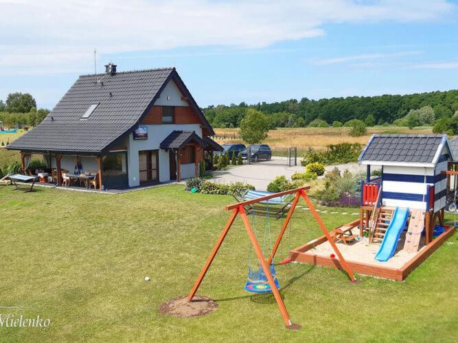 Holiday Home With A Terrace, Sauna, Jacuzzi Mielenko Dış mekan fotoğraf